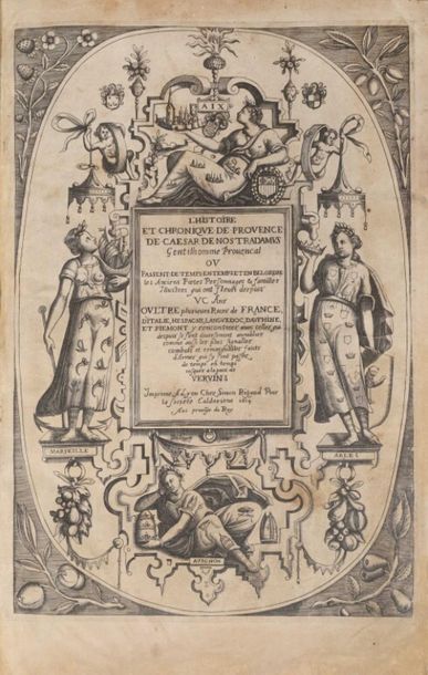 NOSTREDAME (César de). L'histoire et chronique...
