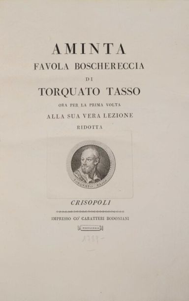 TASSE (Le). Aminta favola Boschereccia di...