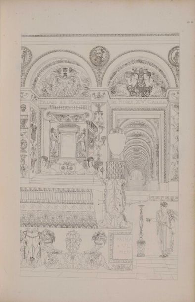 PERCIER (Charles), FONTAINE (P.F.L.). Palais,...