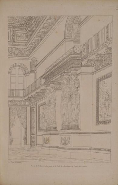 PERCIER (Charles), FONTAINE (P.F.L.). Palais,...