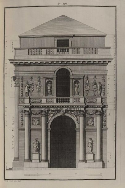 PALLADIO (Andrea), SCAMOZZI (O.B.). Les bâtimens...