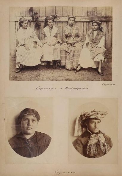 Photographe non identifié.
Guyane, 1883-1884.
Cayenne....