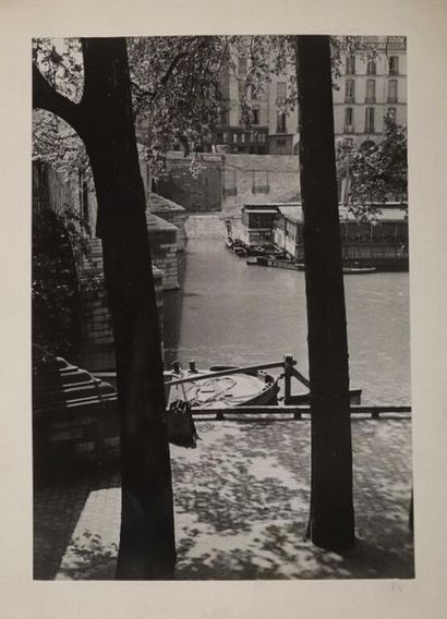 André DURAND.
Paris, c. 1940-1950.
Pont Marie....