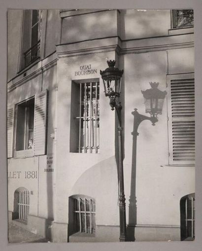 André DURAND.
Paris, c. 1940-1950.
Pont Marie....