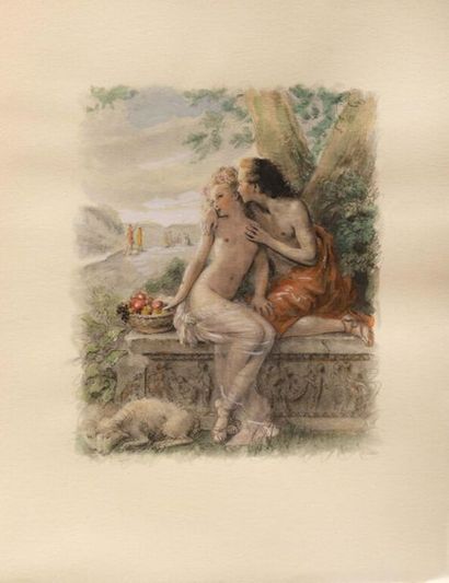 BÉCAT. DORAT (Claude-Joseph). Les baisers....
