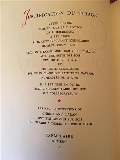 LARAN. DESNOS (Robert). Chantefables et chantefleurs....