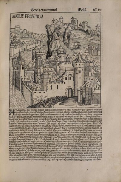 [Incunable]. SCHEDEL (Hartmann). [Liber chronicarum]....