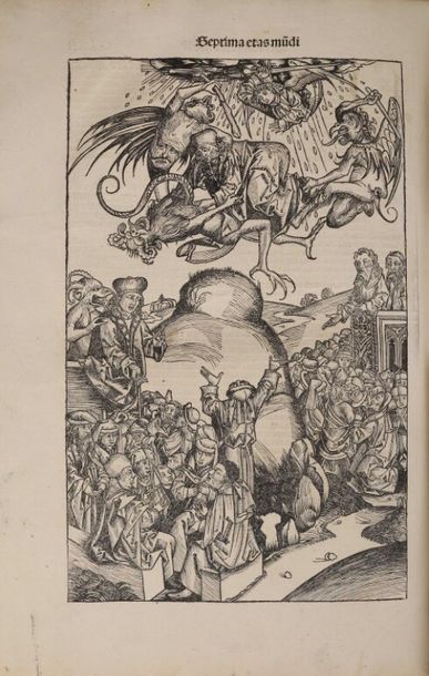 [Incunable]. SCHEDEL (Hartmann). [Liber chronicarum]....