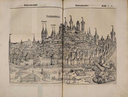 [Incunable]. SCHEDEL (Hartmann). [Liber chronicarum]....