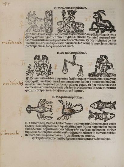 [Incunable]. GUIDO BONATTI. Guido Bonatus...