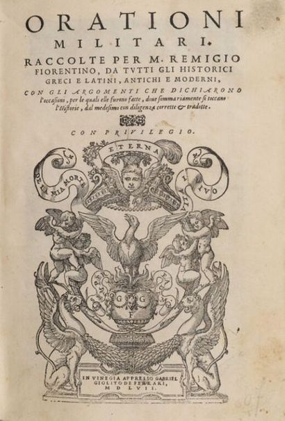 [Livre du XVIe siècle]. NANNINI (Remigio)....