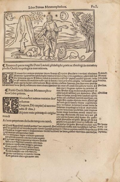 [Livre du XVIe siècle]. OVIDE. P. Ovidii...
