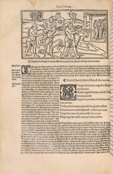 [Livre du XVIe siècle]. OVIDE. P. Ovidii...