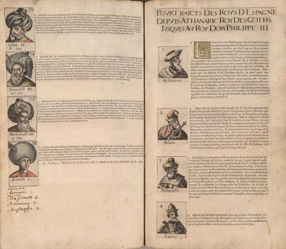 [Gravures]. [Chronologie collée]. Papes,...