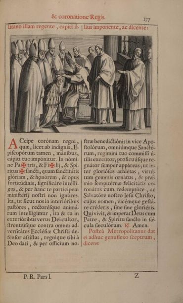 [Livre du XVIIe siècle]. PONTIFICALE ROMANUM...
