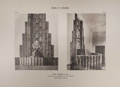 GRANET (André). Murs et décors. Paris, Albert...