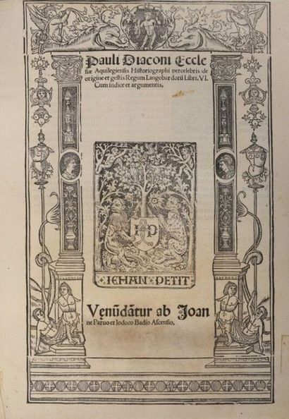 Post-incunable]. PAUL DIACRE. De origine...