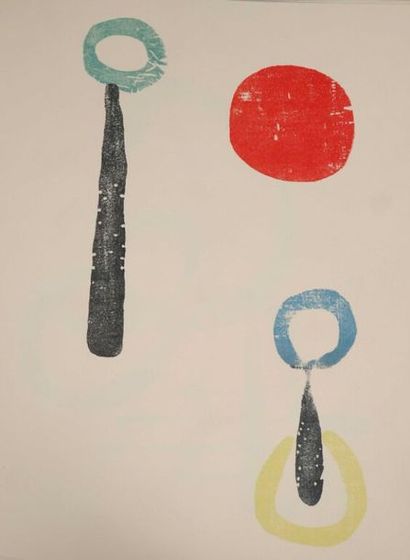 MIRO. ÉLUARD (Paul). A toute épreuve. Gravures...