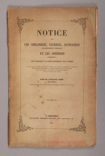 GRAS (Albin). Description des mollusques...