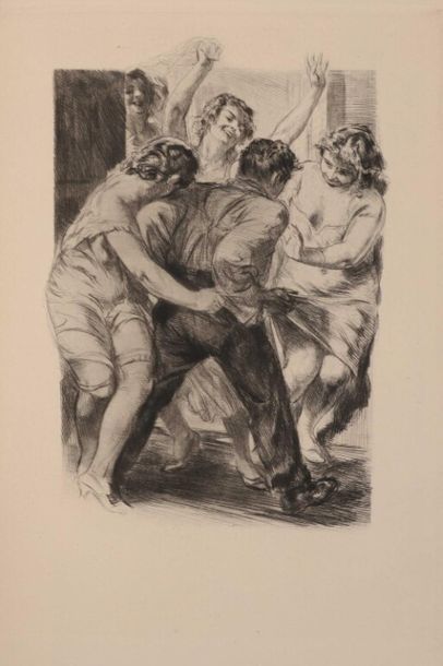 LOBEL-RICHE. MAUPASSANT (Guy de). La maison...