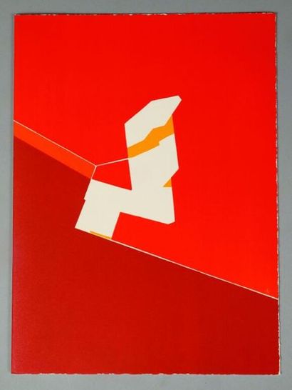 Derrière le miroir. PALAZUELO. Paris, Maeght,...