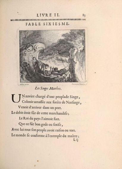 LA MOTTE (Antoine Houdar de). Fables nouvelles,...