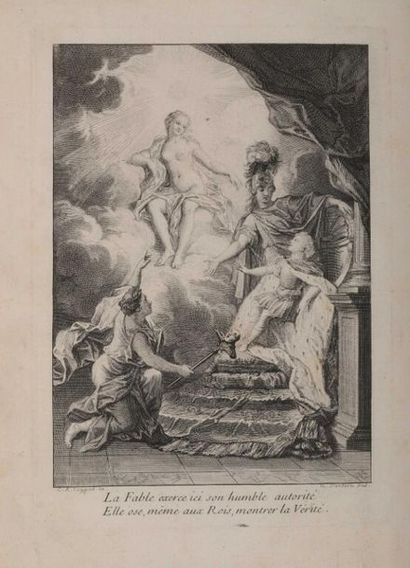 LA MOTTE (Antoine Houdar de). Fables nouvelles,...