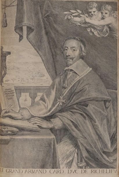 [Reliure aux armes]. RICHELIEU (Armand Jean...