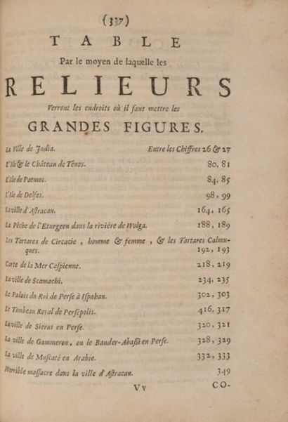 STRUYS (Jan Janszoon). Les voyages en Moscovie,...
