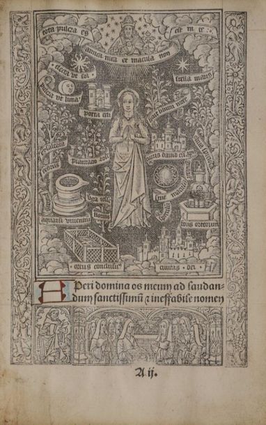 [Livres d'heures XVIe siècle]. Ensemble de...