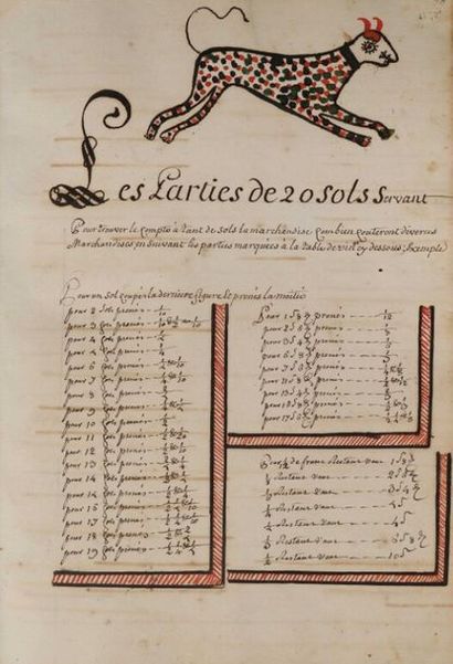 [Manuscrit]. [Mathématiques]. Livre d'arithmétique...