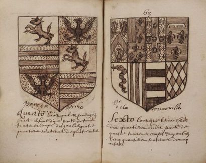 [Manuscrit]. [Héraldique]. Traité De Blason...