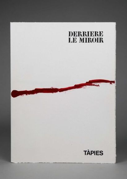 Derrière le miroir. TAPIES.
- Derrière le...