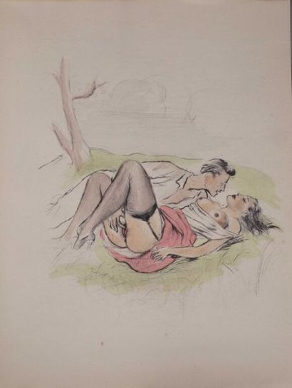 [Curiosa]. Ensemble de 21 ouvrages.
1. ERVILLIER...