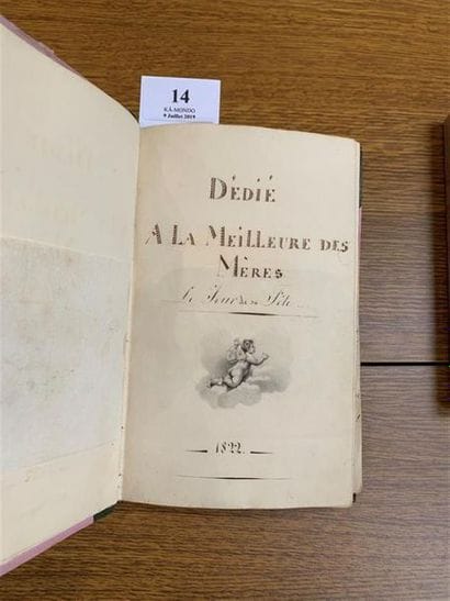 [Manuscrit]. Dédié à la meilleure des mères....