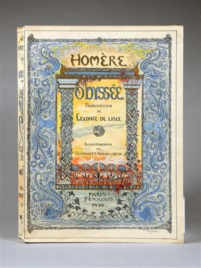 ROCHEGROSSE. HOMÈRE. Odyssée. Traduction...
