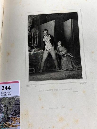 [JOHANNOT]. Recueil de gravures publiées...