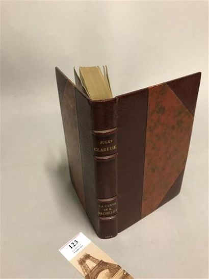 CLARÉTIE (Jules). La canne de M. Michelet....