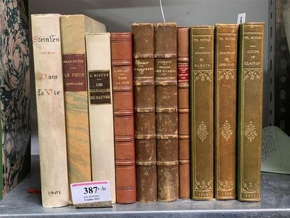 STEINLEN. POULBOT. Ensemble de 4 ouvrages,...