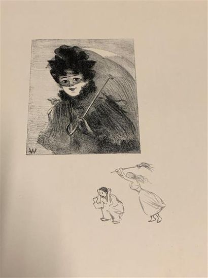 * WILLETTE (Adolphe). Chansons d'amour. Dix...