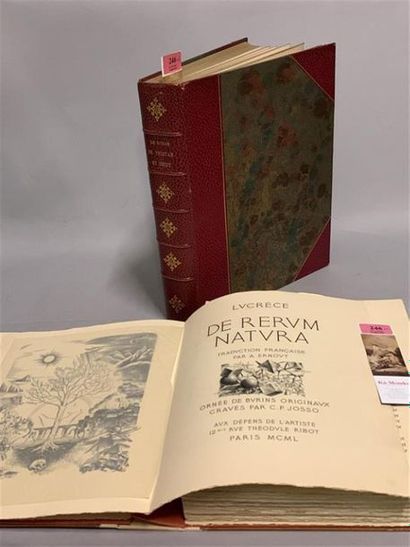 * JOSSO. BÉDIER (Joseph). Le roman de Tristan...