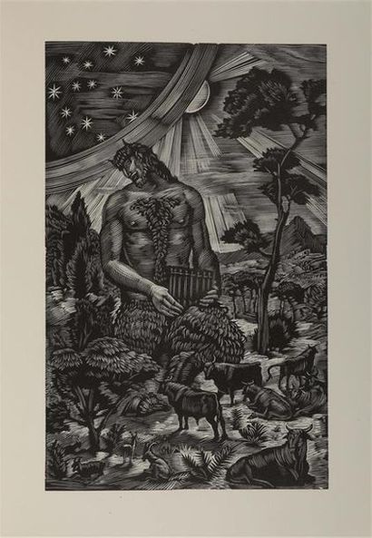 * DECARIS. CATHLIN (Léon). Le sommeil d'Endymion....