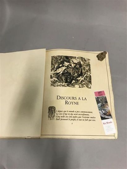 * DECARIS. RONSARD (Pierre de). Discours...