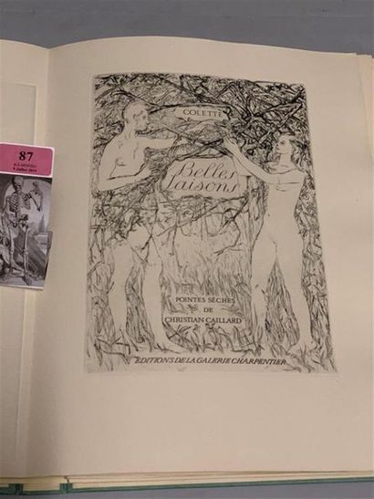 * CAILLARD. COLETTE. Belles saisons. Paris,...