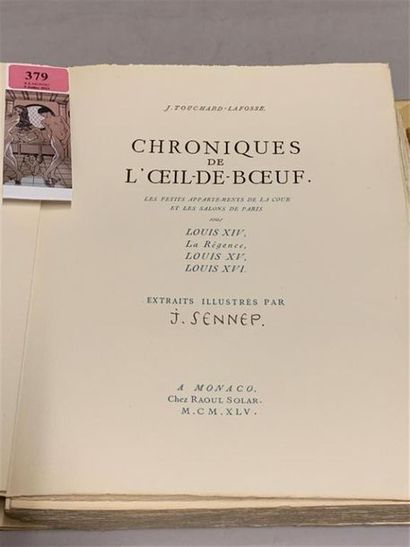 * SENNEP. TOUCHARD-LAFOSSE (Georges). Chroniques...