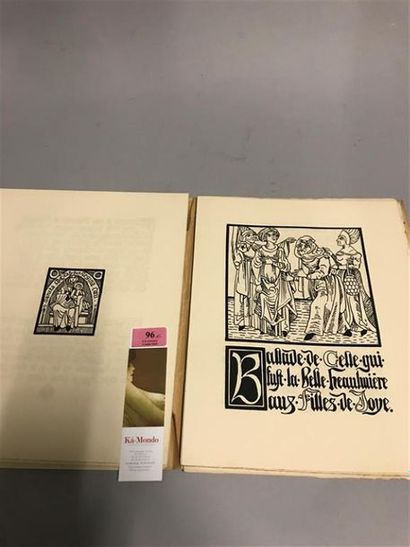 * CARLIER. VILLON (François). XII ballades...