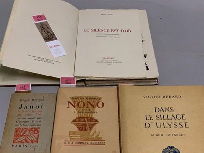 * Ensemble de 4 ouvrages en 4 volumes, comprenant...