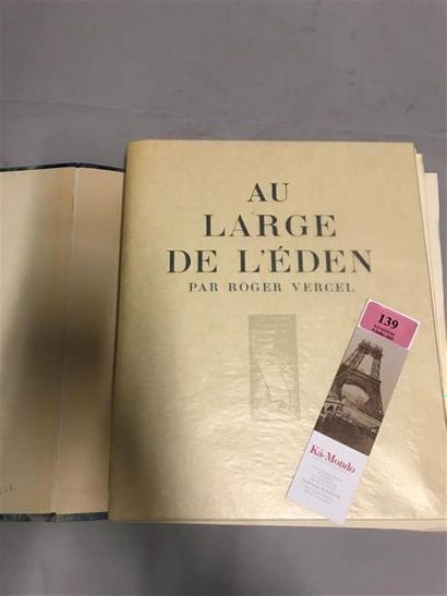 * CRESTON. VERCEL (Roger). Au large de l'Eden....