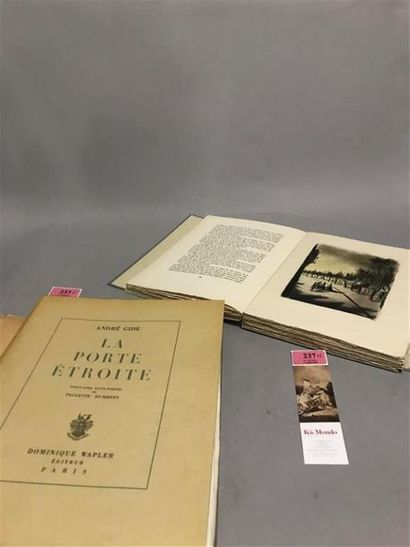 * HUMBERT. GIDE (André). La porte étroite....