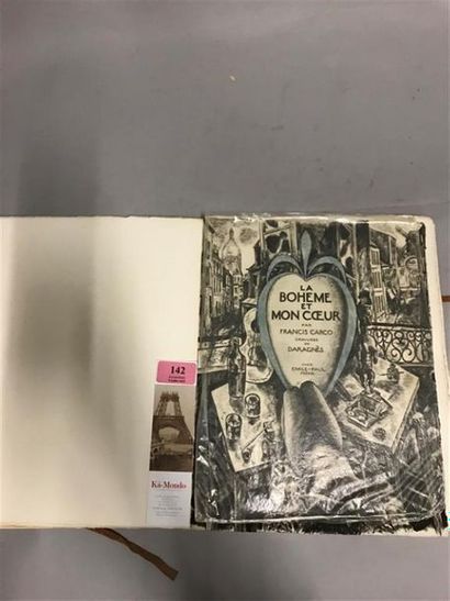 * DARAGNÈS. CARCO (Francis). La bohème et...